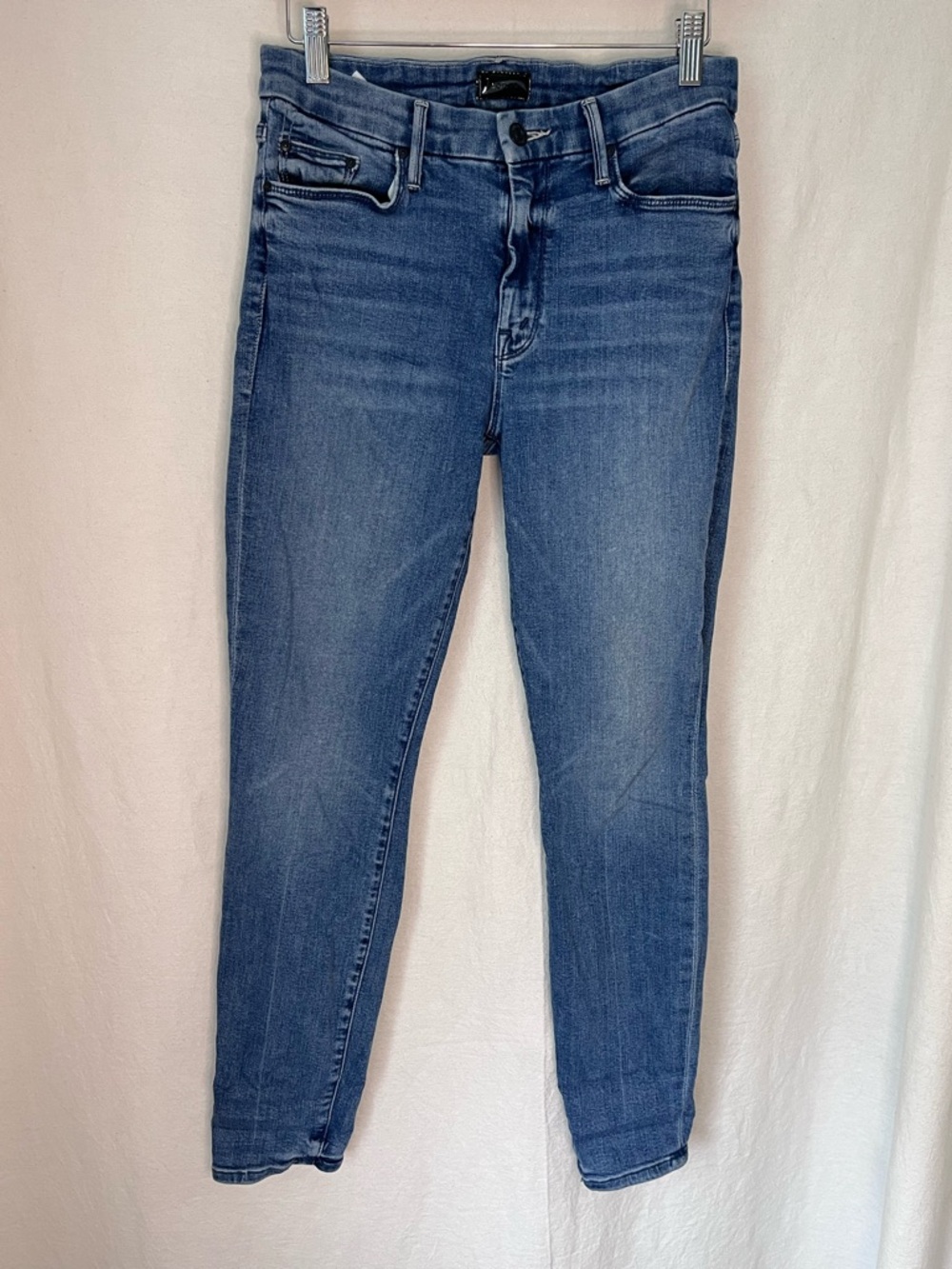 MOTHER Denim The Looker Ankle Skinny Jeans We The Animals Wash - 28 x 27 - EUC